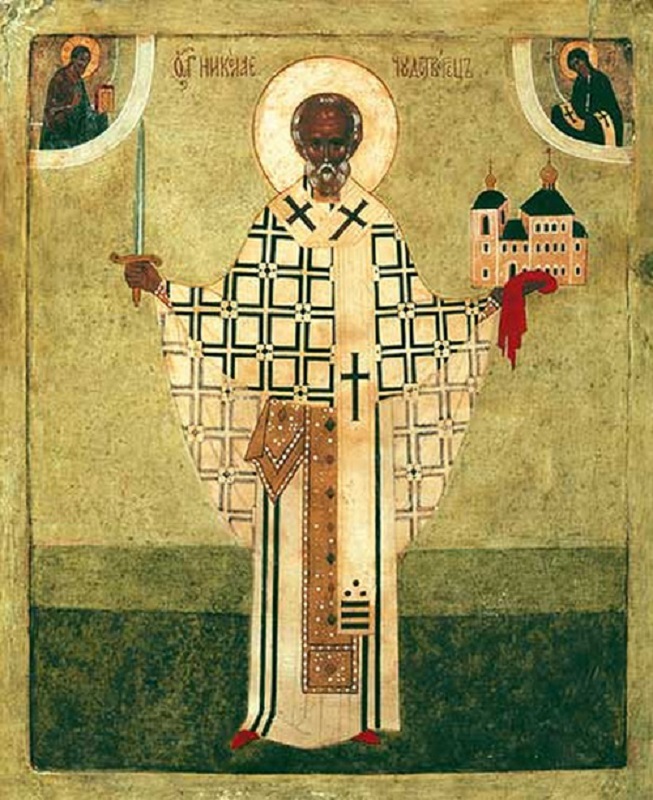 Описание святой иконы. Икона святителя Николая Чудотворца Можайского.
